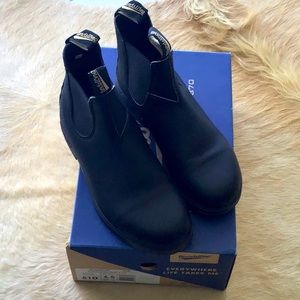 Blundstone Boots Black Leather size us 9.5